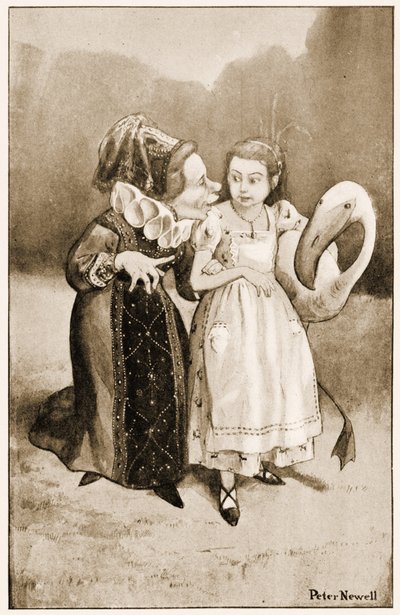 Tut, Tut Child! Said the Duchess, Illustration for Lewis Carroll